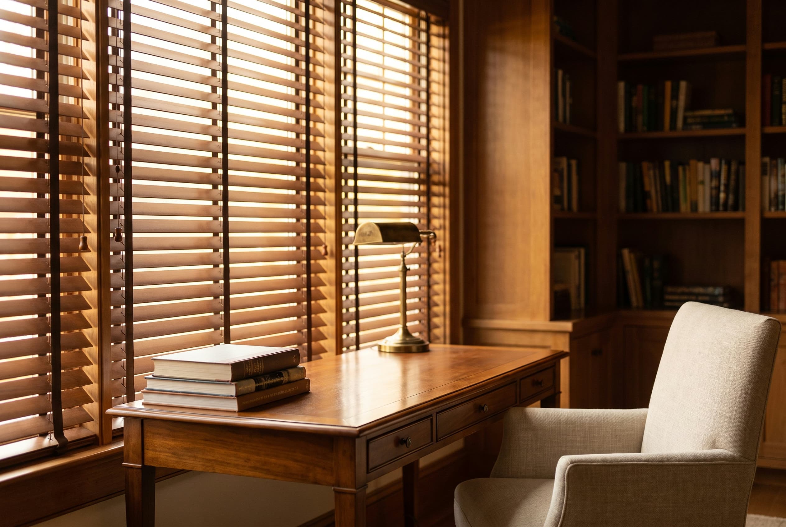 Custom Hunter Douglas blinds by Window Fantasies