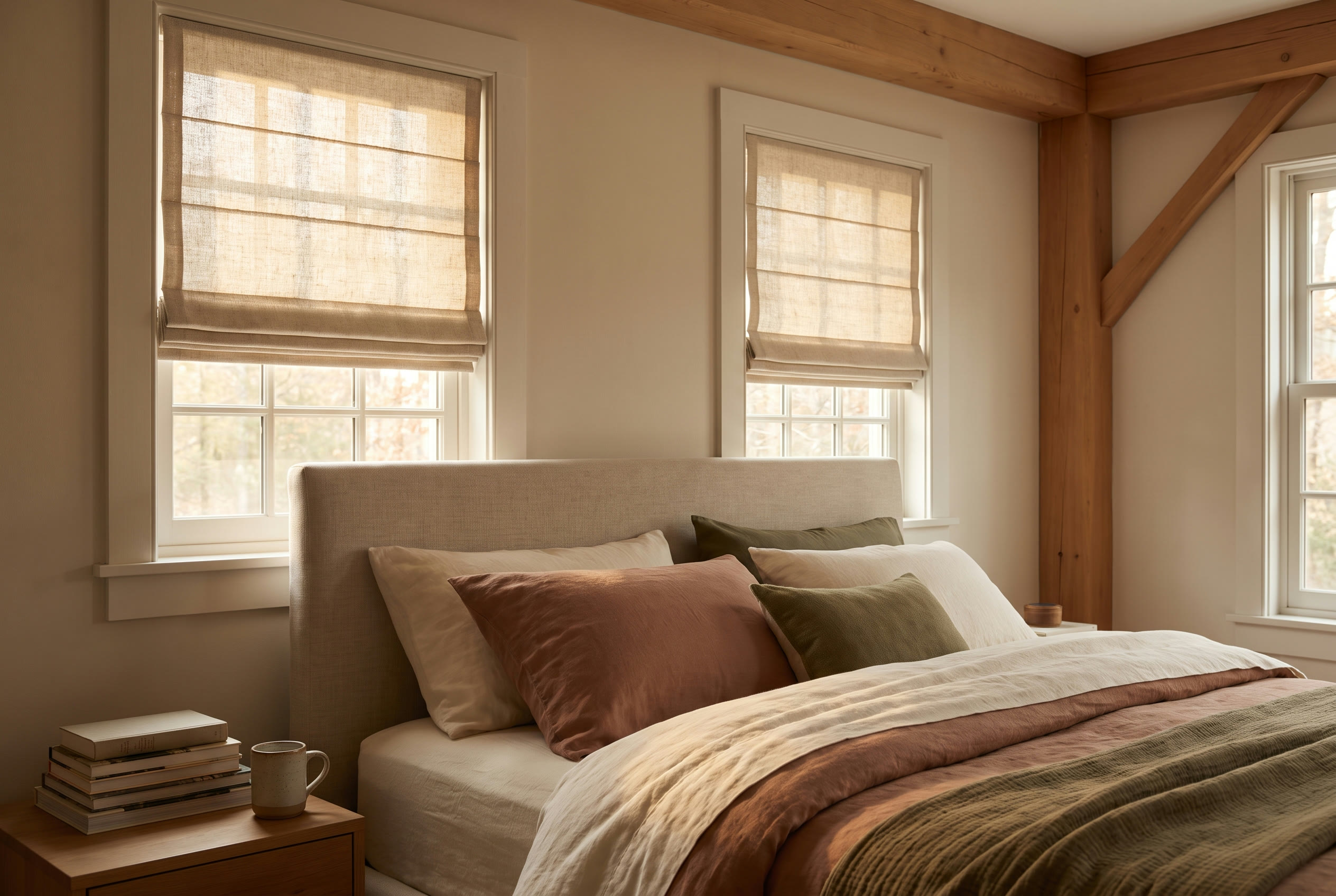 A Hampstead, NH home with Hunter Douglas window treatments