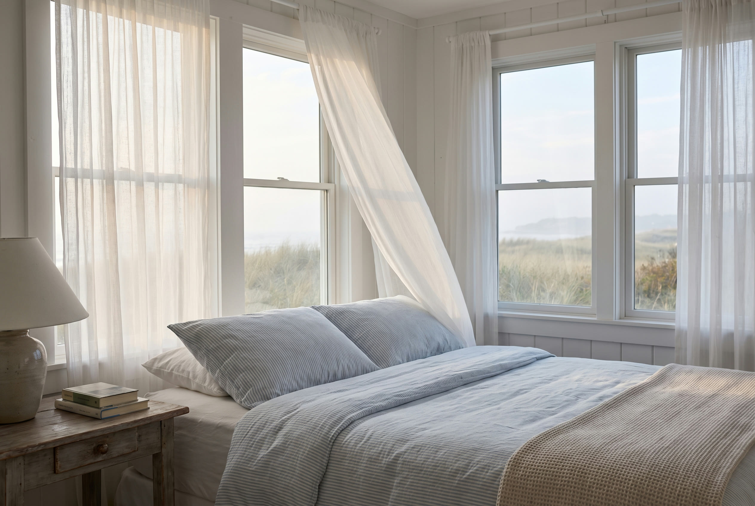A Seabrook, NH home with Hunter Douglas window treatments